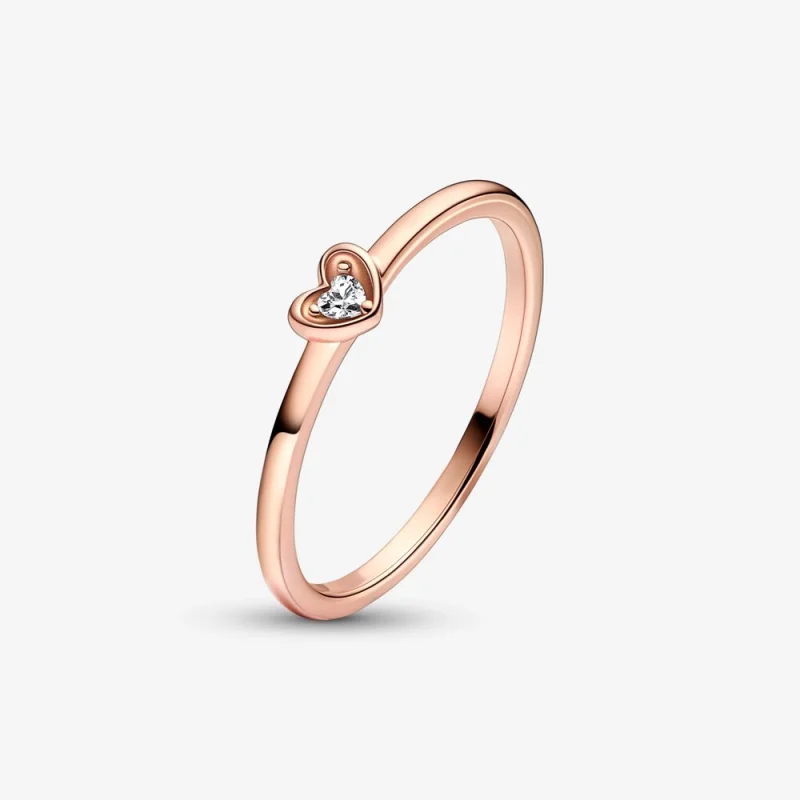 (image for) PANDORA Radiant Heart Ring - 182495C01 - View 4