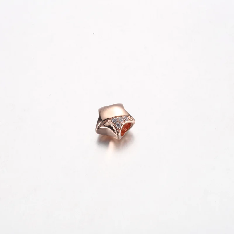 (image for) Pandora Rose Gold Luck Star Charm - 782484C01 - View 2