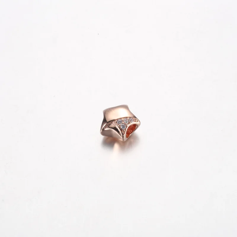 (image for) Pandora Rose Gold Luck Star Charm - 782484C01 - View 5