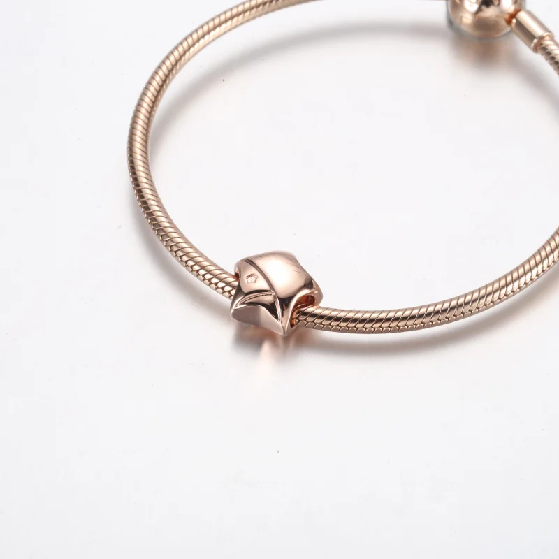 (image for) Pandora Rose Gold Luck Star Charm - 782484C01 - View 7