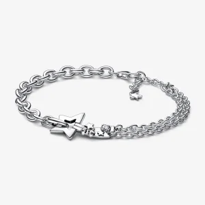 (image for) PANDORA Shooting Star Double Chain Bracelet - 592409C01