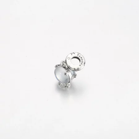 PANDORA Snowflake Snow Globe Dangle Charm - 792369C01
