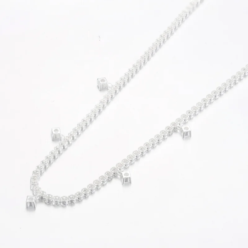 (image for) PANDORA Sparkling Drop Collier Necklace - 392405C01 - View 6