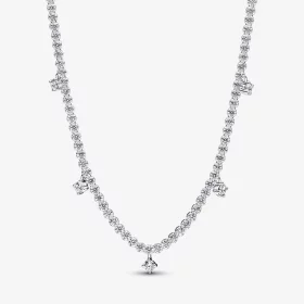 PANDORA Sparkling Drop Collier Necklace - 392405C01 PANDORA Sparkling Drop Collier Necklace - 392405C01