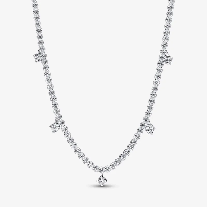 (image for) PANDORA Sparkling Drop Collier Necklace - 392405C01 - Product Image