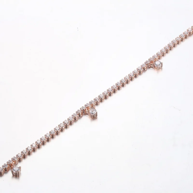 (image for) PANDORA Sparkling Drops Tennis Bracelet - 582401C01 - View 6