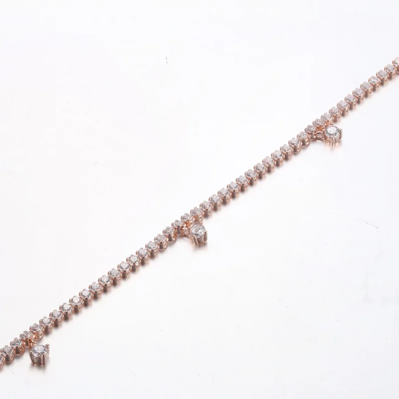 (image for) PANDORA Sparkling Drops Tennis Bracelet - 582401C01 - View 10