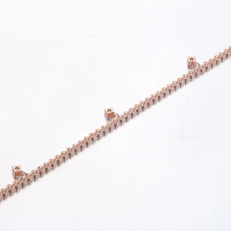 (image for) PANDORA Sparkling Drops Tennis Bracelet - 582401C01 - View 11