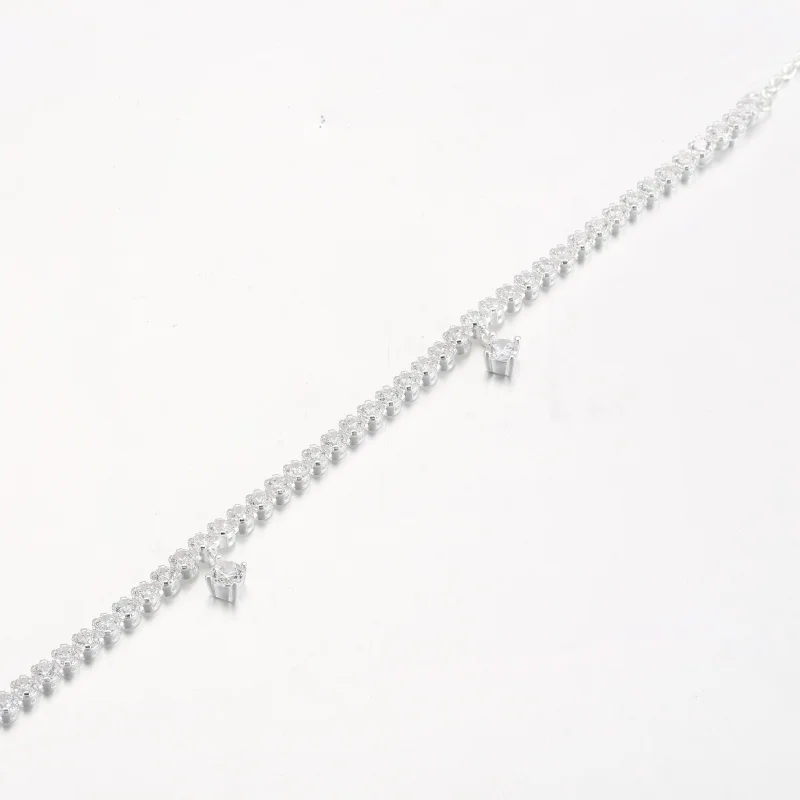 (image for) PANDORA Sparkling Drops Tennis Bracelet - 592401C01 - View 10