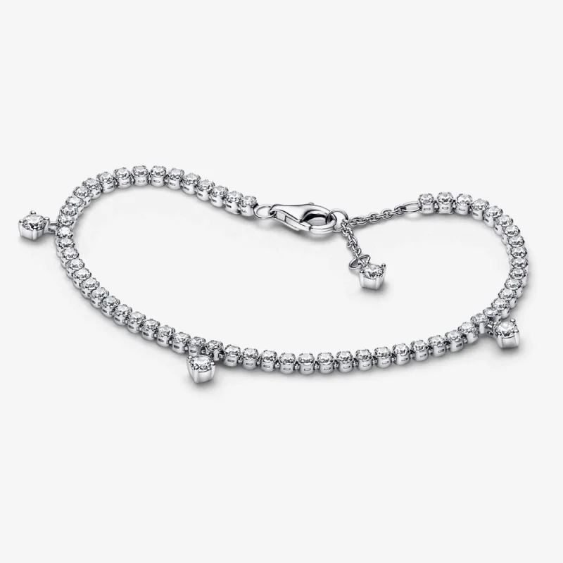(image for) PANDORA Sparkling Drops Tennis Bracelet - 592401C01 - Product Image