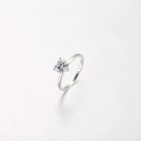 PANDORA Sparkling Heart Solitaire Ring - 191165C01