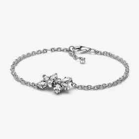 PANDORA Sparkling Herbarium Cluster Chain Bracelet - 592398C01 PANDORA Sparkling Herbarium Cluster Chain Bracelet - 592398C01