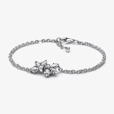 PANDORA Sparkling Herbarium Cluster Chain Bracelet - 592398C01