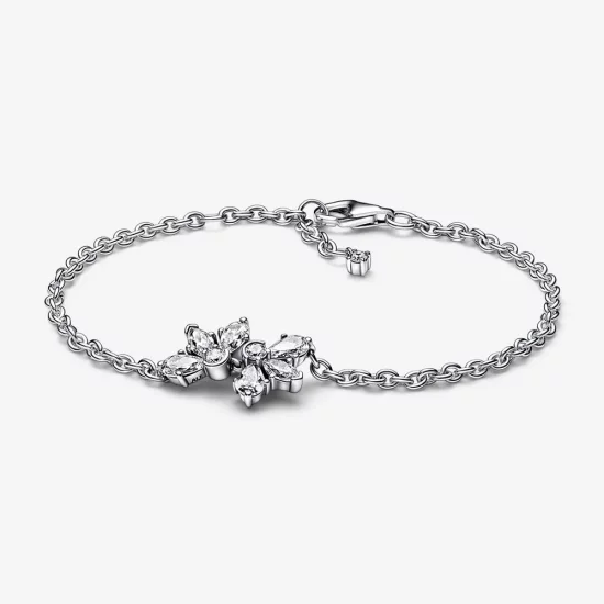 PANDORA Sparkling Herbarium Cluster Chain Bracelet - 592398C01