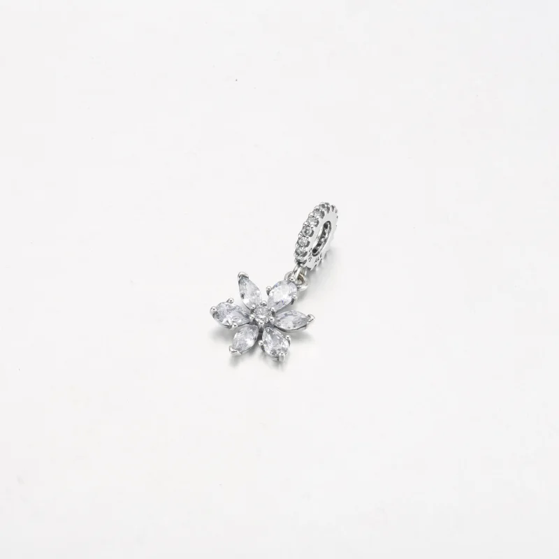 (image for) PANDORA Sparkling Herbarium Cluster Dangle Charm - 792382C01 - View 5