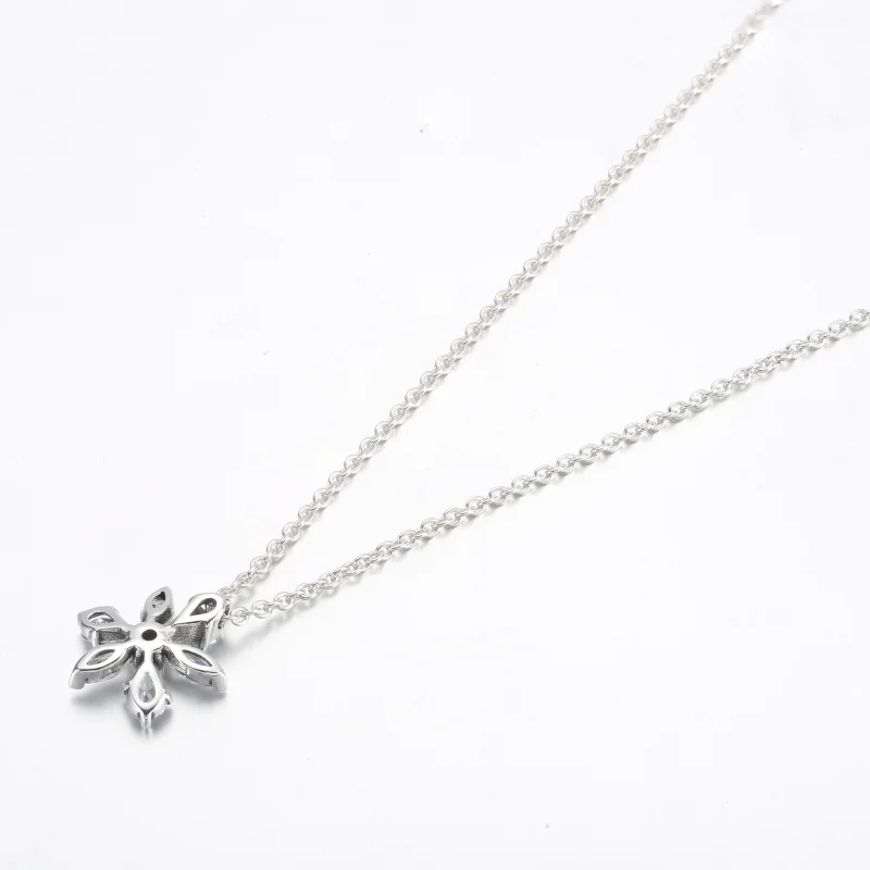 (image for) PANDORA Sparkling Herbarium Cluster Pendant Necklace - 392387C01 - View 6