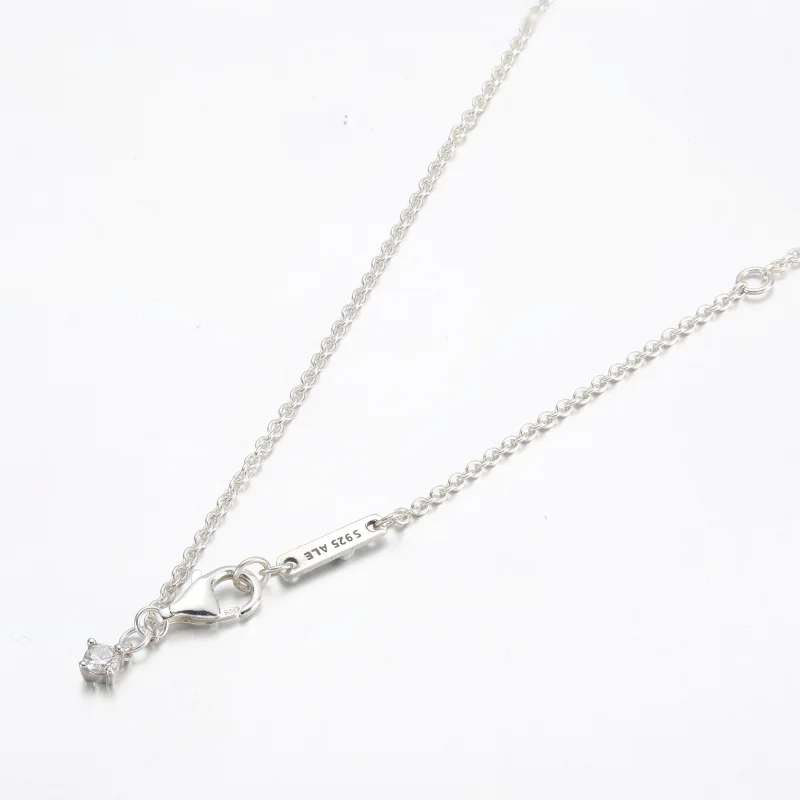 (image for) PANDORA Sparkling Herbarium Cluster Pendant Necklace - 392387C01 - View 11