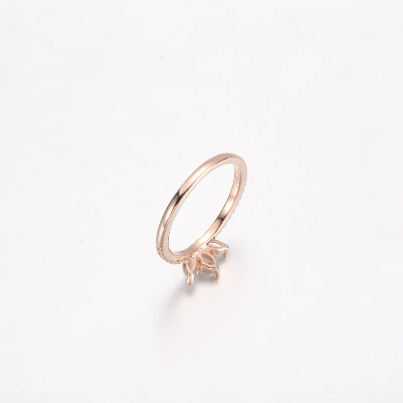 (image for) PANDORA Sparkling Herbarium Cluster Ring - 182392C01 - View 12