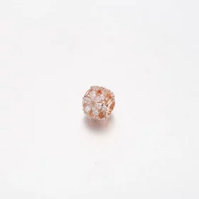 PANDORA Sparkling Herbarium Cluster Round Charm - 782383C01 PANDORA Sparkling Herbarium Cluster Round Charm - 782383C01