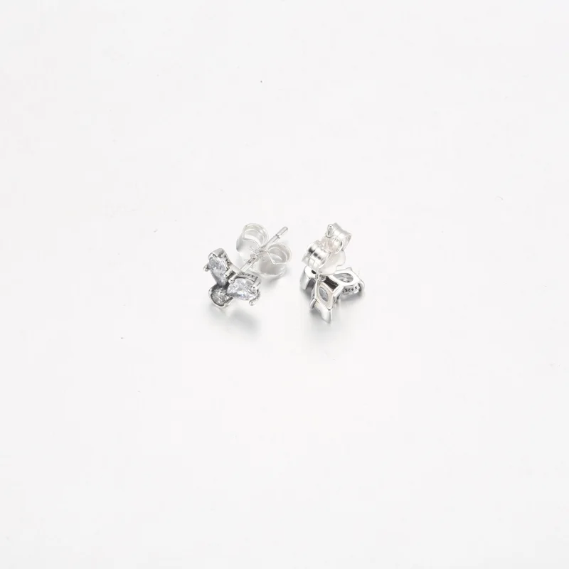 (image for) PANDORA Sparkling Herbarium Cluster Stud Earrings - 292406C01 - View 10