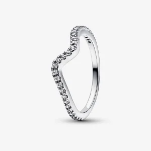 (image for) PANDORA Sparkling Wave Ring - 192539C01