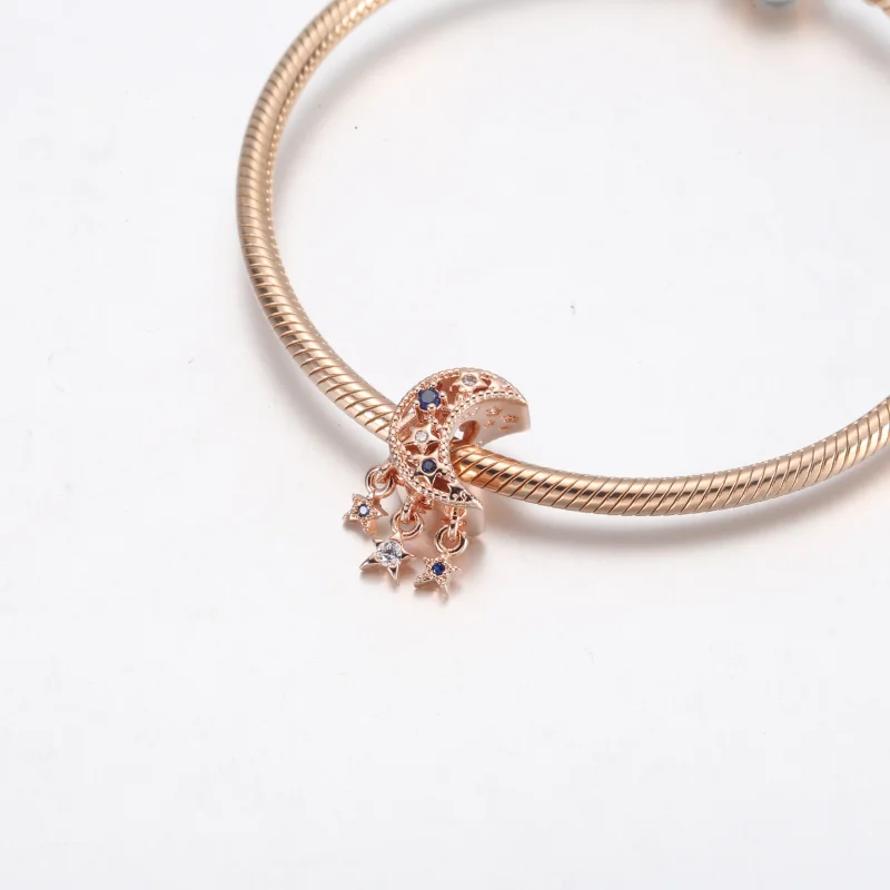 (image for) PANDORA Star & Crescent Moon Charm - 789643C01 - View 12