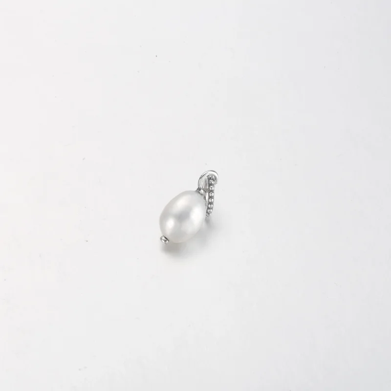 (image for) PANDORA Treated Freshwater Cultured Baroque Pearl Pendant - 399427C01 - View 6
