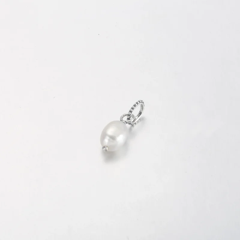 (image for) PANDORA Treated Freshwater Cultured Baroque Pearl Pendant - 399427C01 - View 9