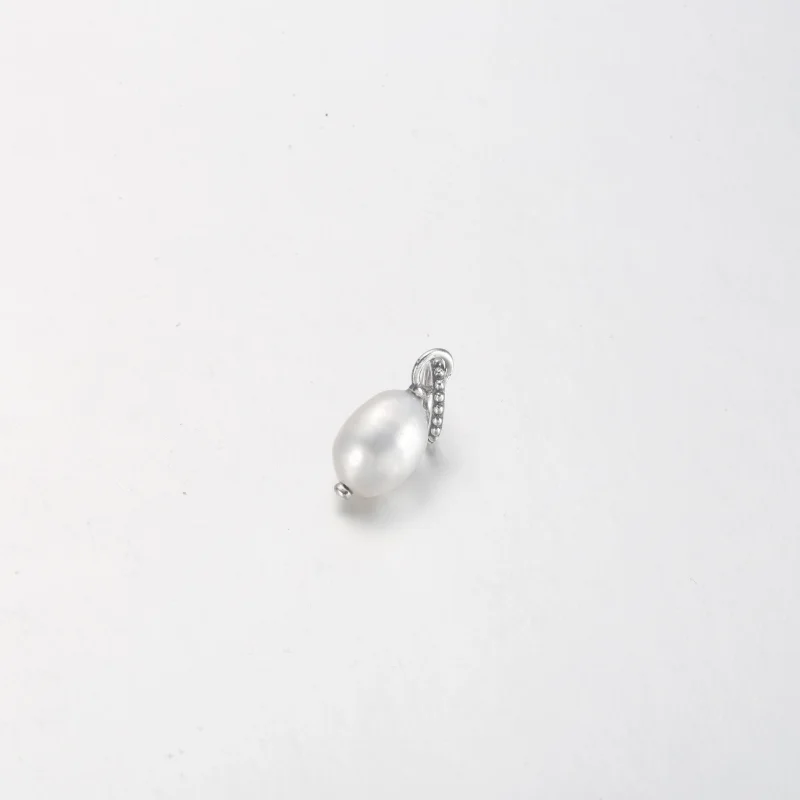 (image for) PANDORA Treated Freshwater Cultured Baroque Pearl Pendant - 399427C01 - View 10