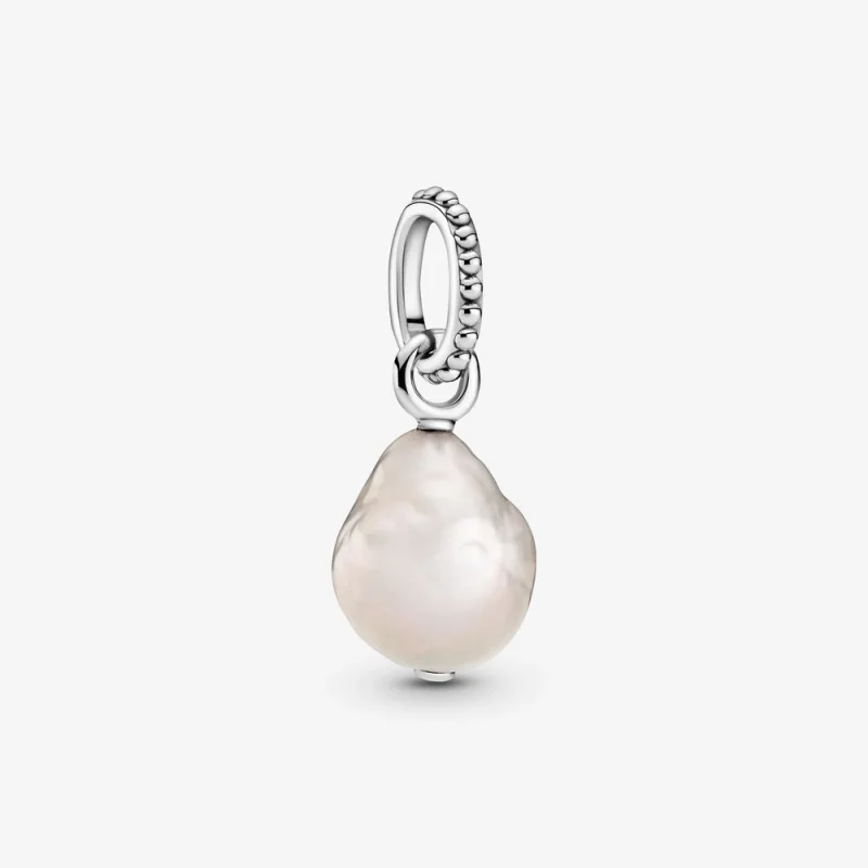 (image for) PANDORA Treated Freshwater Cultured Baroque Pearl Pendant - 399427C01 - Product Image