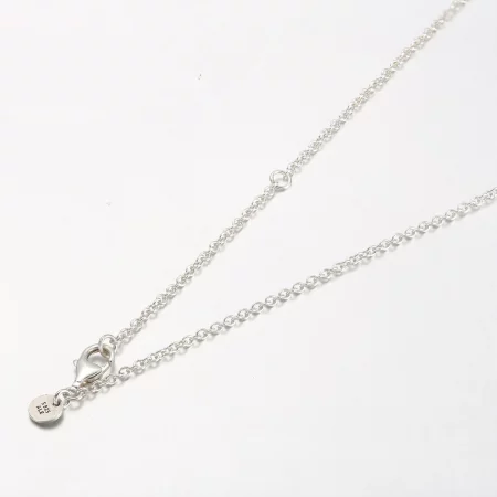 PANDORA Two-Tone Floating Curved Feather Collier Necklace - 382575C01-45