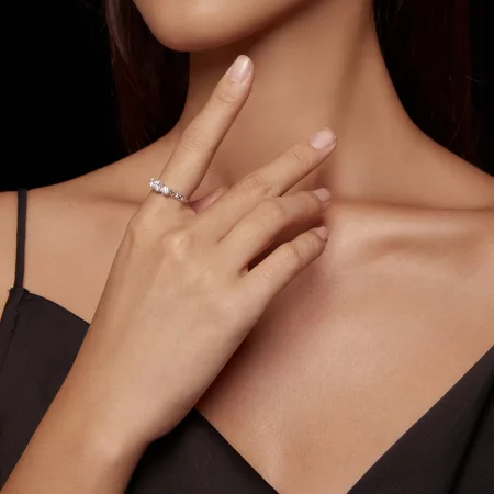 Pandora Style 3 Stone Ring - MSR009