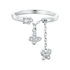 (image for) Pandora Style Adjustable Open Rings - BSR349
