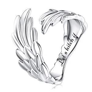 (image for) Pandora Style Angel Ring - BSR322