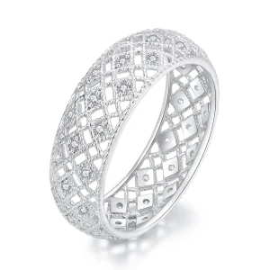 (image for) Pandora Style Anniversary Band Ring - BSR333