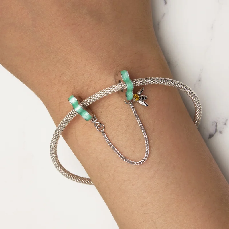 (image for) Pandora Style Bouquet Safety Chain - BSC898 - View 6