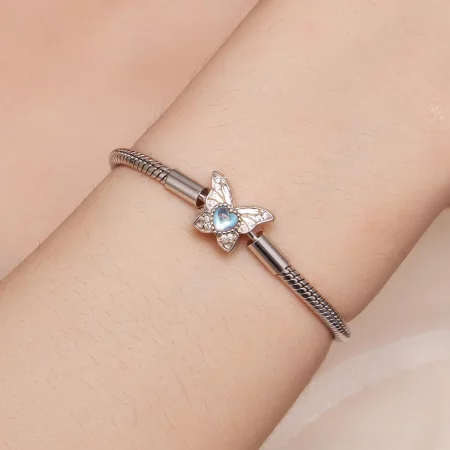 Pandora Style Butterfly Bracelet - BSB113