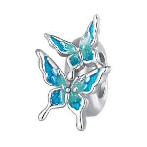 (image for) Pandora Style Butterfly Spacer Charm - BSC789