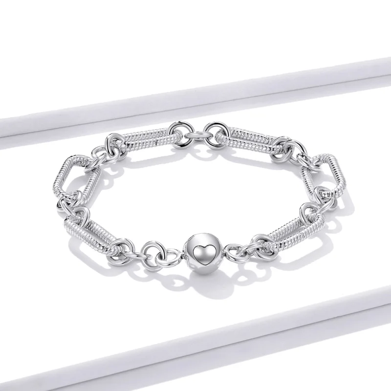 (image for) Pandora Style Chain Link Bracelet - BSB059 - View 2