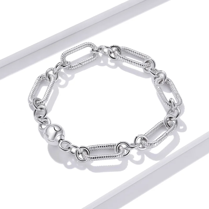 (image for) Pandora Style Chain Link Bracelet - BSB059 - View 4