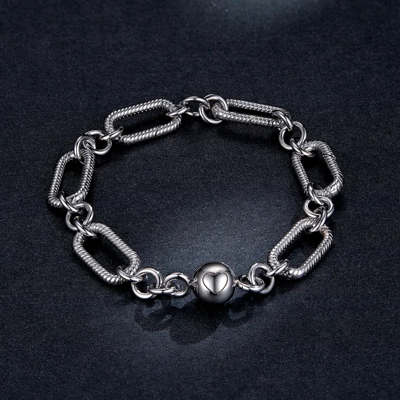 (image for) Pandora Style Chain Link Bracelet - BSB059 - View 5