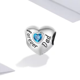 Pandora Style Charm In Memory of Dad - BSC562-BU Pandora Style Charm In Memory of Dad - BSC562-BU