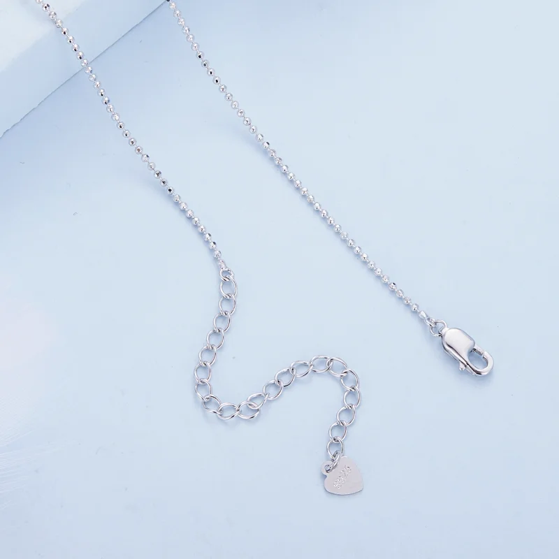 (image for) Pandora Style Circle Necklace - BSN343 - View 4