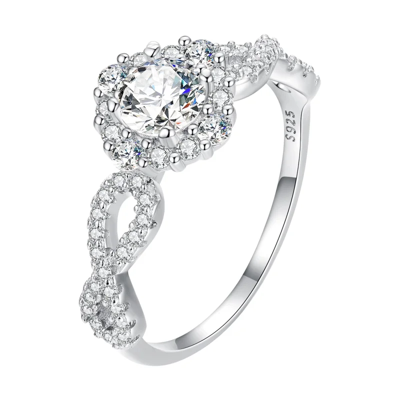 (image for) Pandora Style Classic Elegance Ring Clear Cz - BSR352 - Product Image