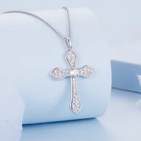 Pandora Style Cross Necklace - BSN303 Pandora Style Cross Necklace - BSN303
