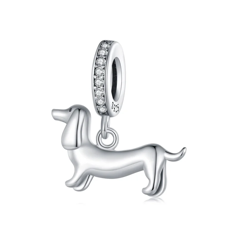 (image for) Pandora Style Dachshund Dangle - SCC2561 - View 8