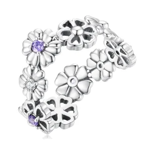 (image for) Pandora Style Daisy Chain Ring - SCR873