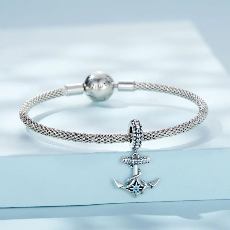 (image for) Pandora Style Dangle Anchor - SCC2401 - View 3