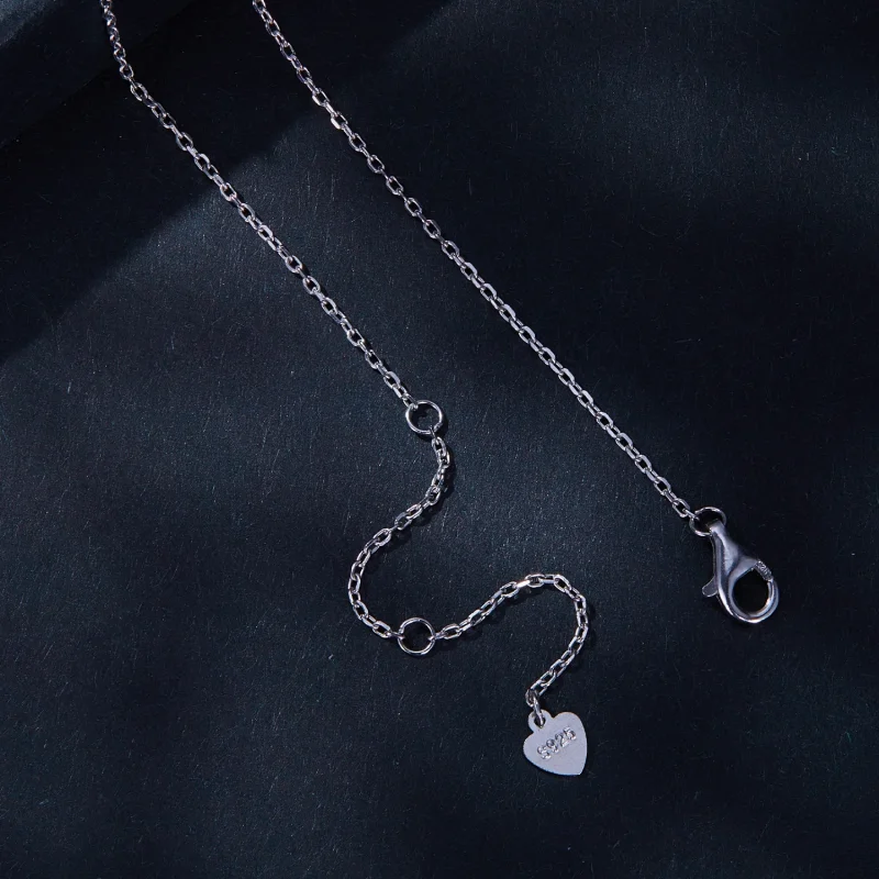 (image for) Pandora Style Diamond Necklace - MSN017 - View 4