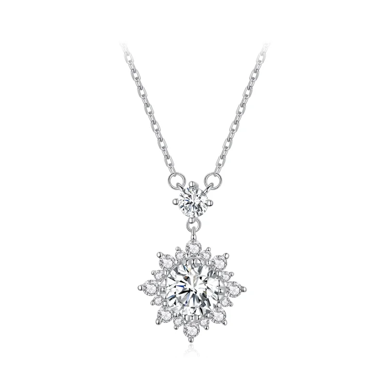 (image for) Pandora Style Diamond Necklace - MSN017 - Product Image